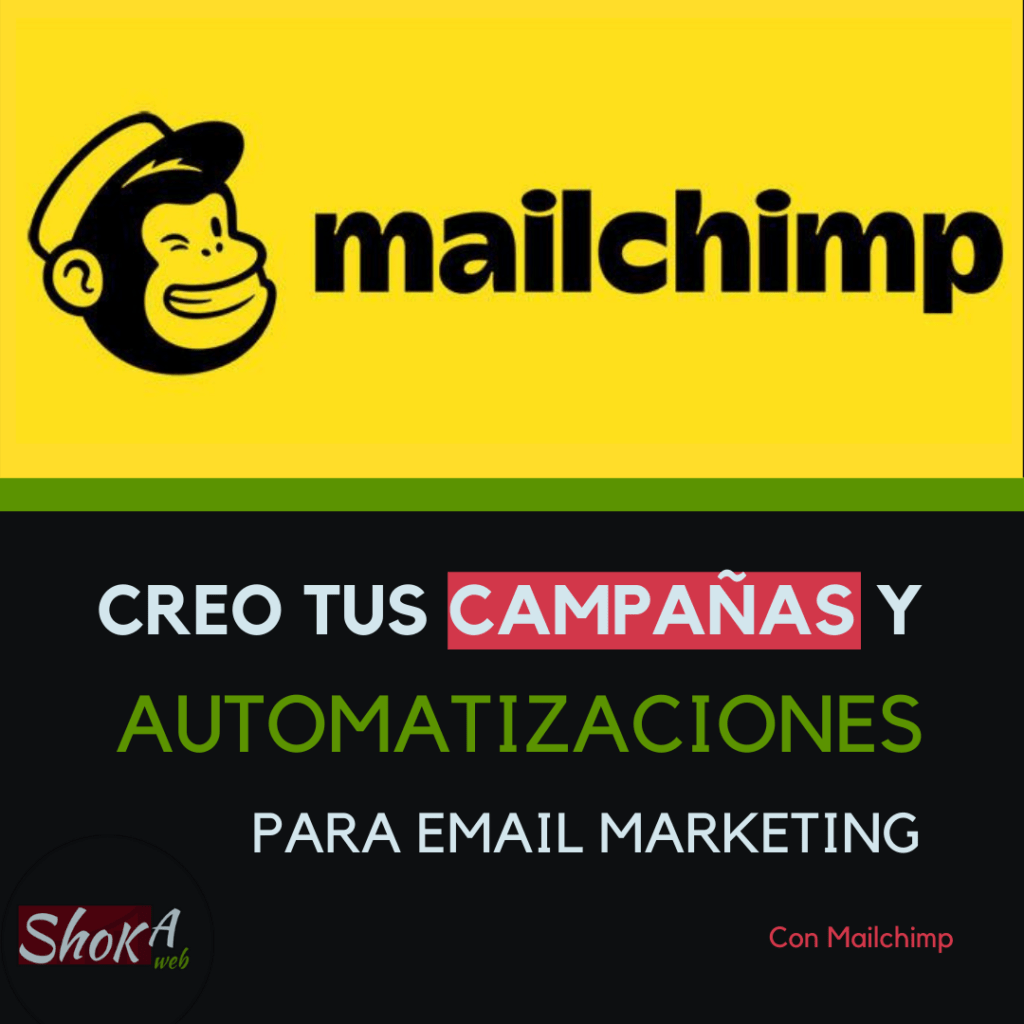 Servicio de email marketing con Mailchimp